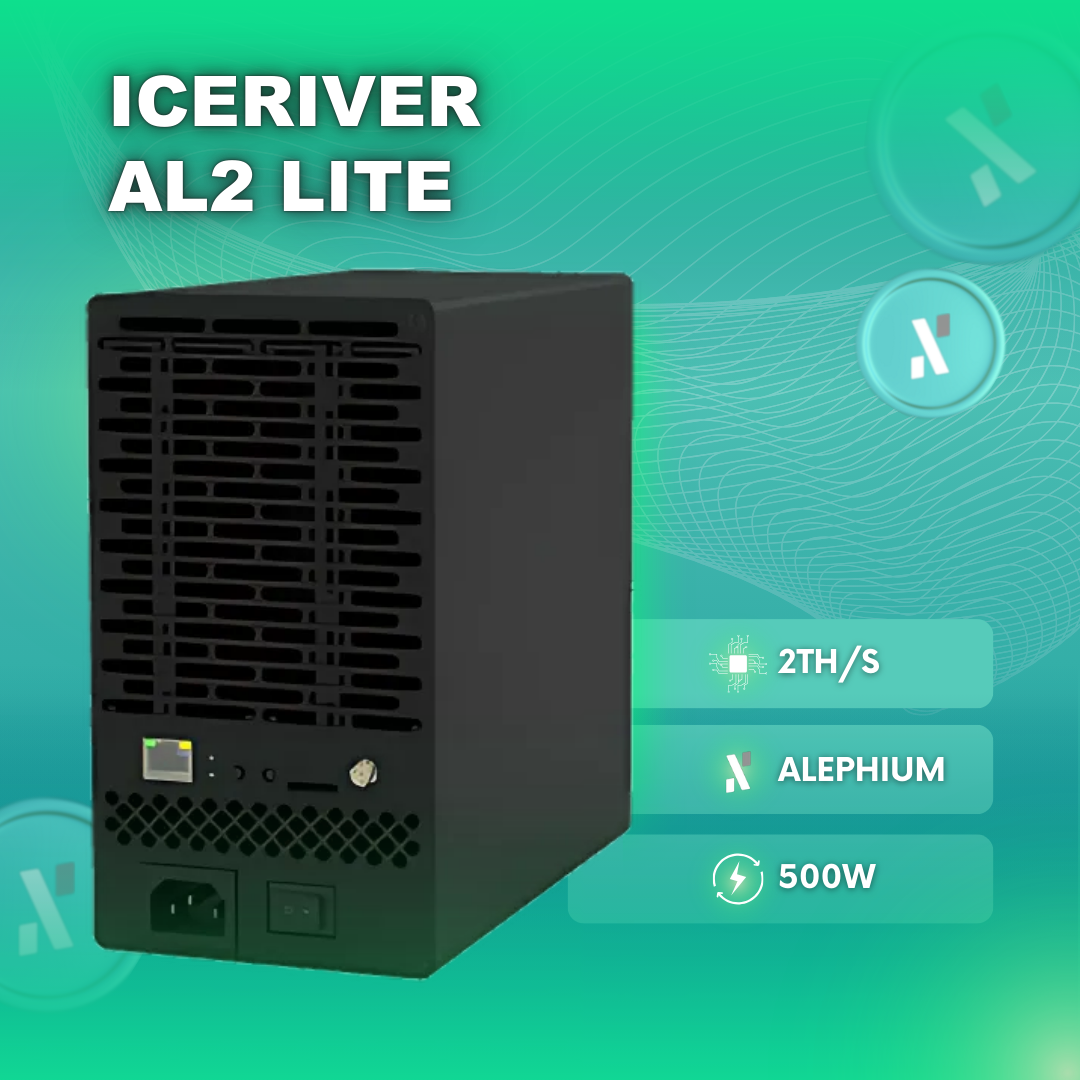 Home Miner Iceriver AL2 Lite Alephium (2TH) 500W