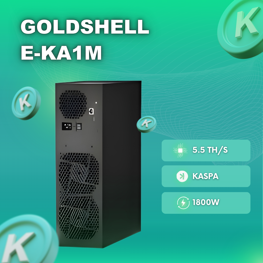 Home Miner Goldshell E-KA1M Kaspa (5.5TH) 1800W