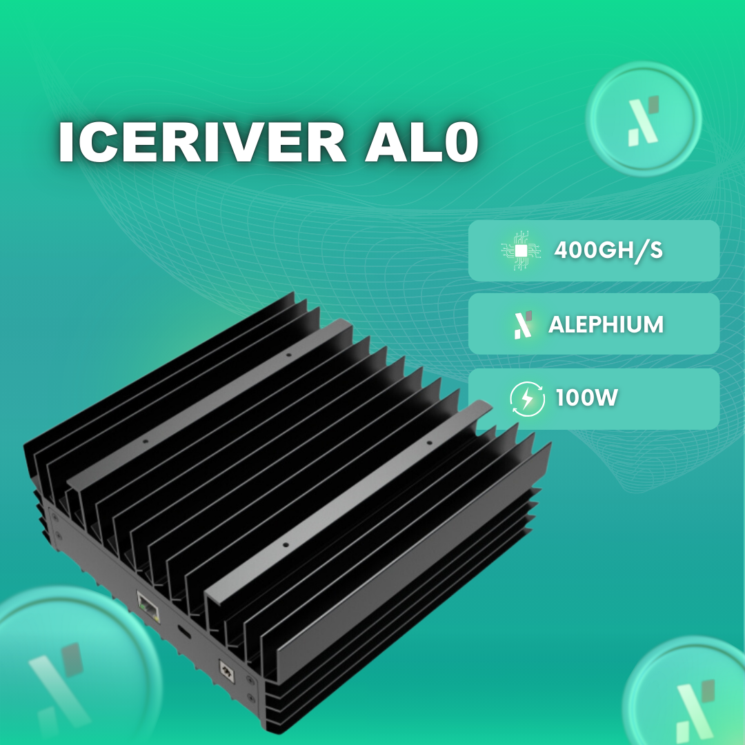 Home Miner Iceriver AL0 Alephium (400GH) 100W